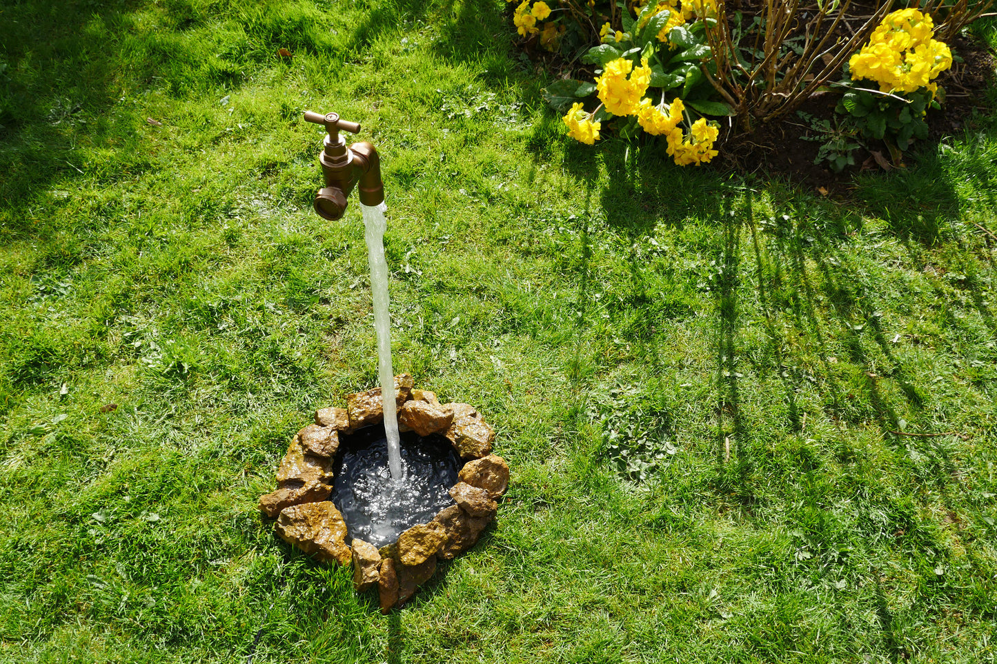 22mm Sunken Floating Tap Water Feature - FREE UK DELIVERY