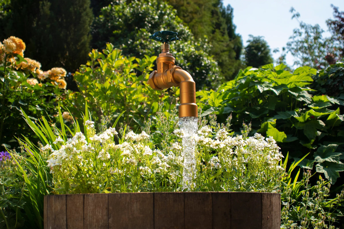 The Impossible Floating Tap | Garden Water Feature | UK Based