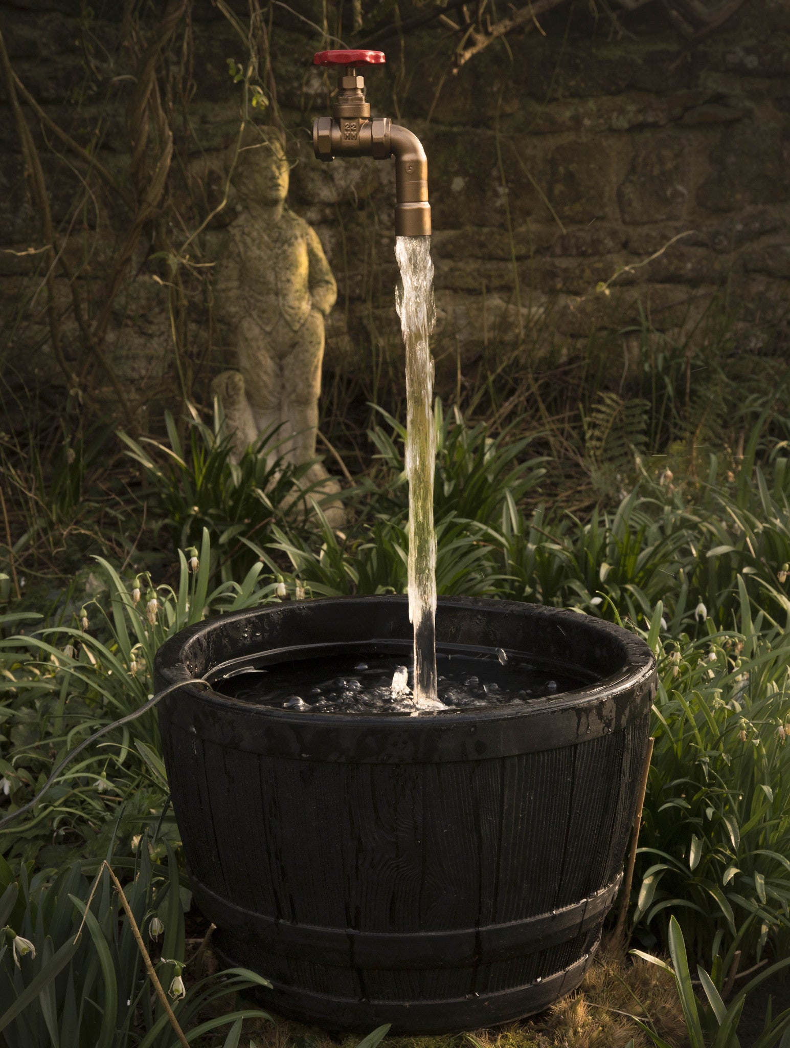 The Impossible Floating Tap | Garden Water Feature | UK Based