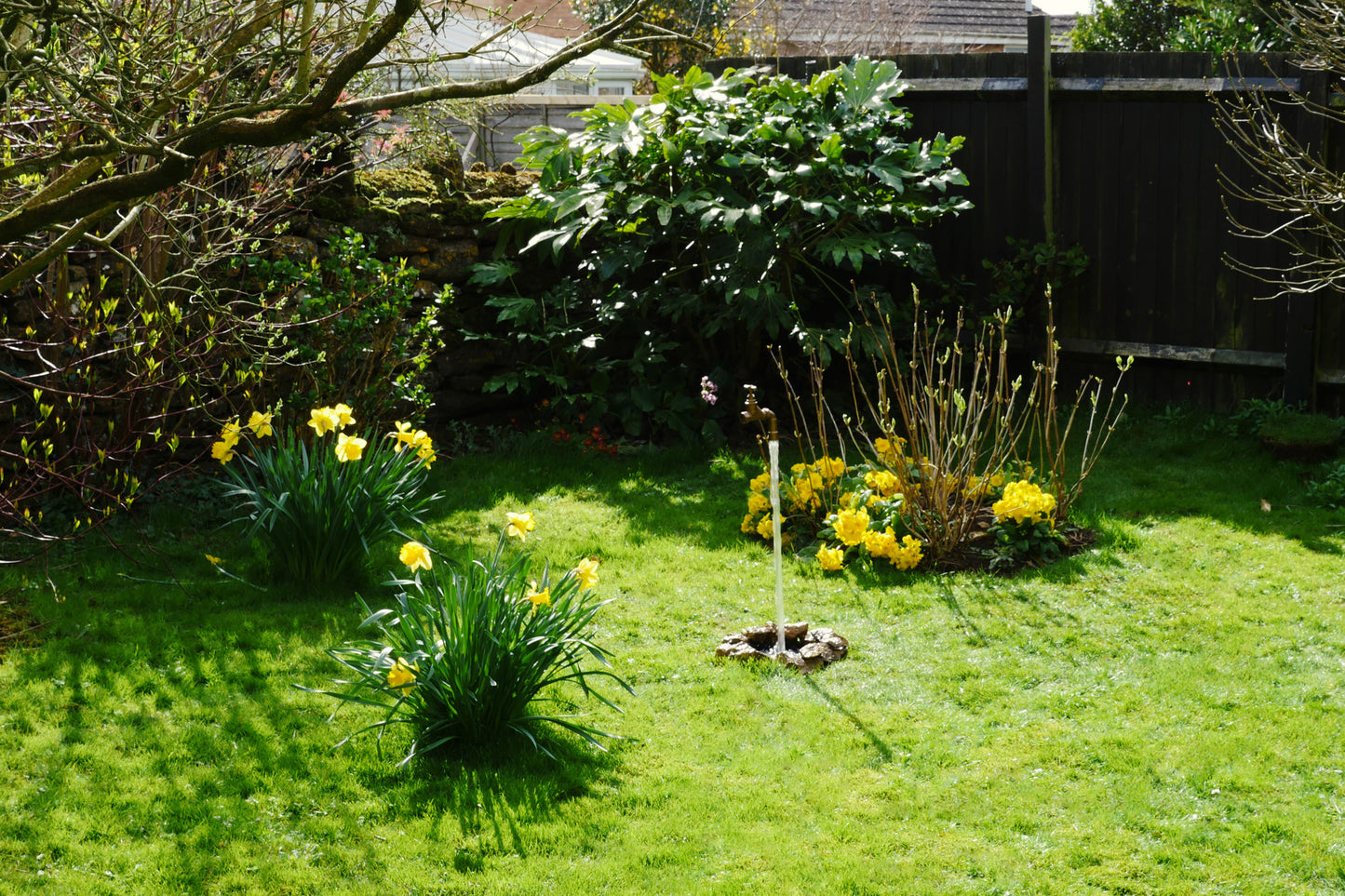 22mm Sunken Floating Tap Water Feature